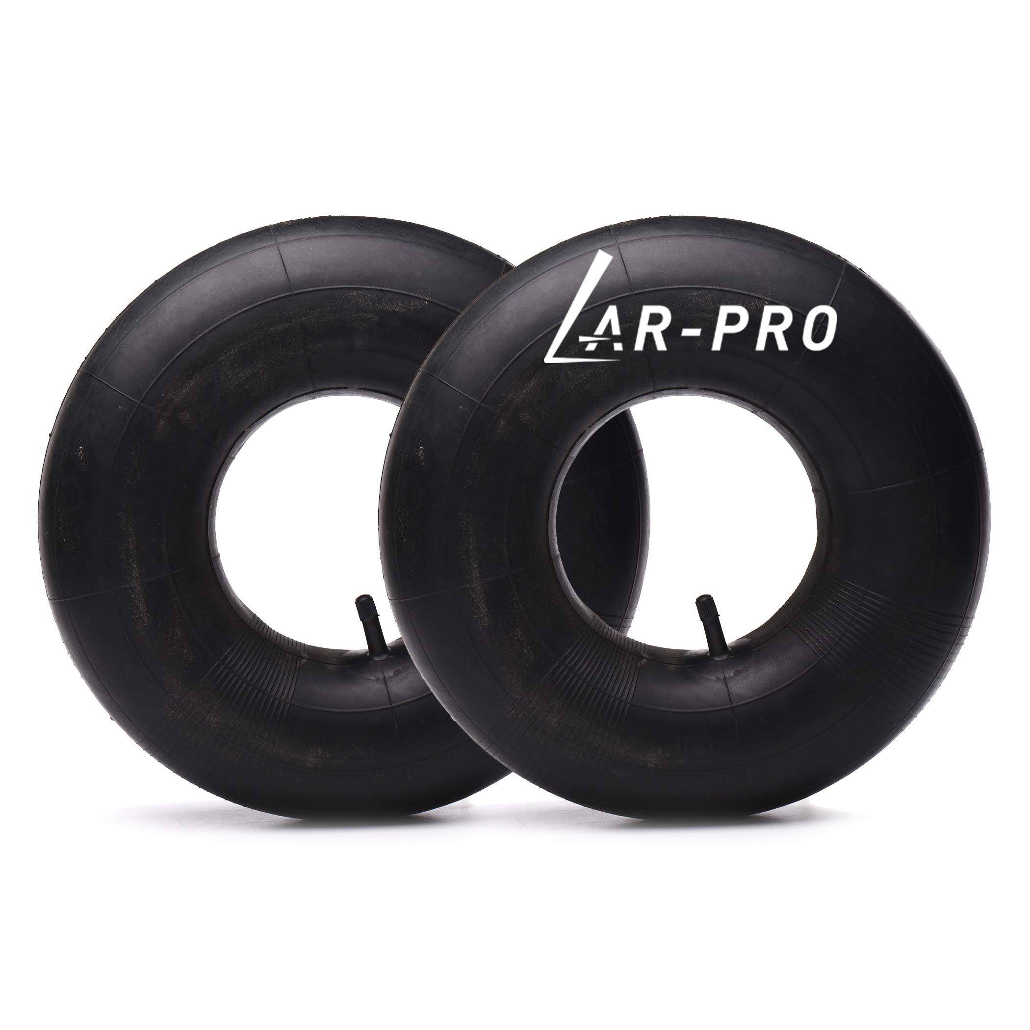 f2027665c6c3ba9dbfad3f65d531f7fec9534241cb958fe506c7358c1a886d73.jpg (2-Pack) AR-PRO 15x6.00-6" Inner Tubes with TR-13 Straight Valve Stem - Replacement Lawn Mower Tire Tubes with Tr13 Straight Valve Stem - Suitable - Image 1