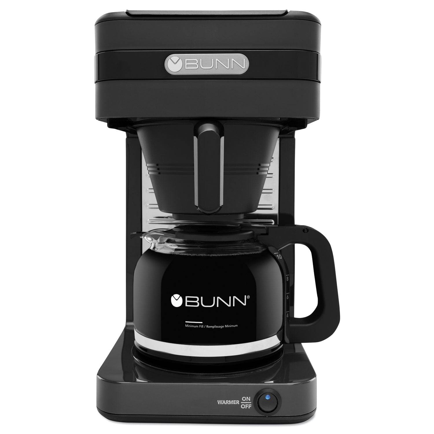 f223334bf550b3583174e30cb0301ec700e257e23d42b417d7c64d2a9363cdda.jpg Bunn-O-Matic 10-Cup Speed Brew Elite CSB2G Coffee Maker, Gray - Image 1