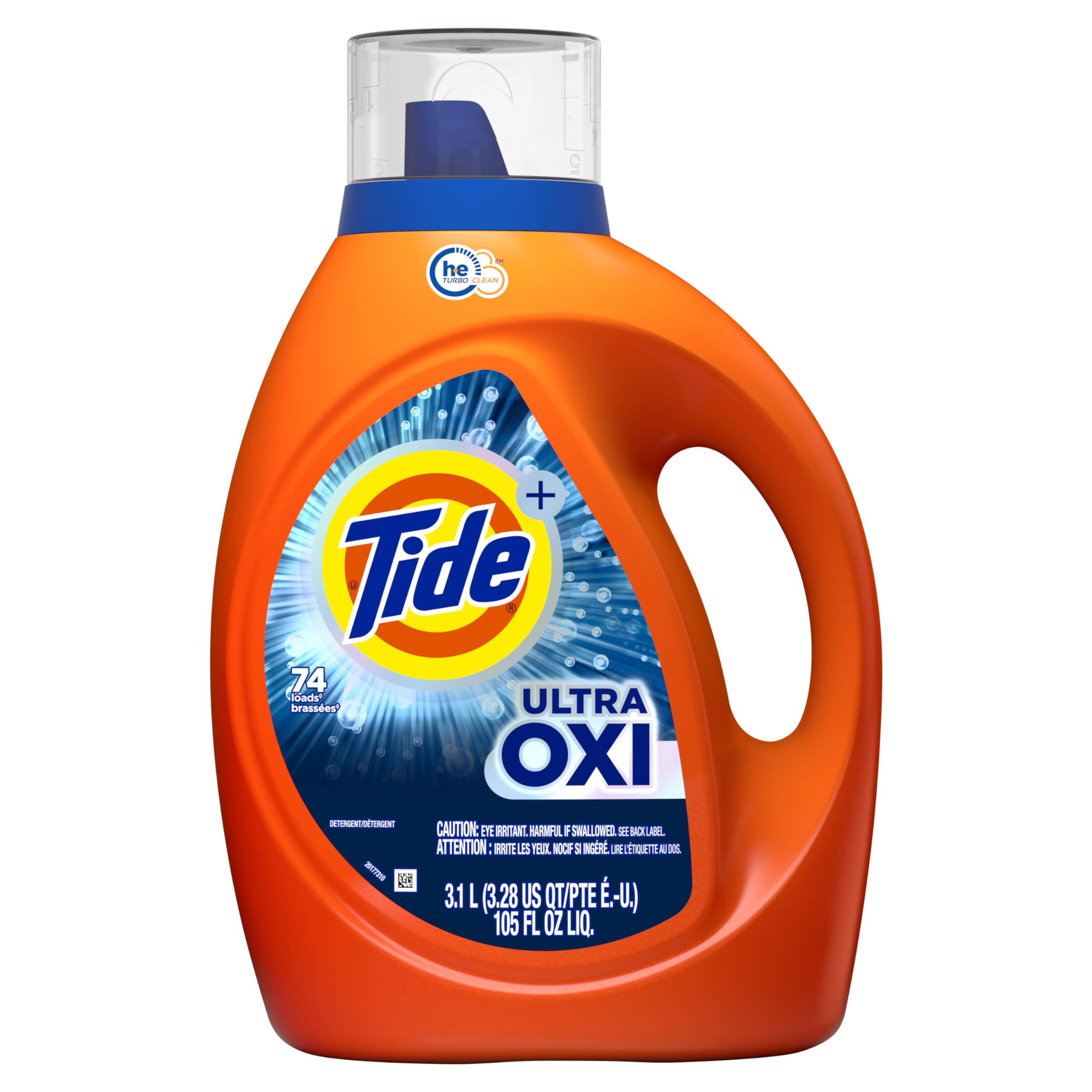 f2367f7f6992995fe1642362421e709d6e200f4e60e6c182abe7a0619acf3fb2.jpg Tide Ultra OXI Liquid Laundry Detergent - Image 1
