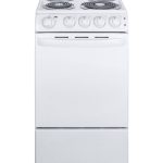 Summit 20" Wide Electric Coil Range White RE203W