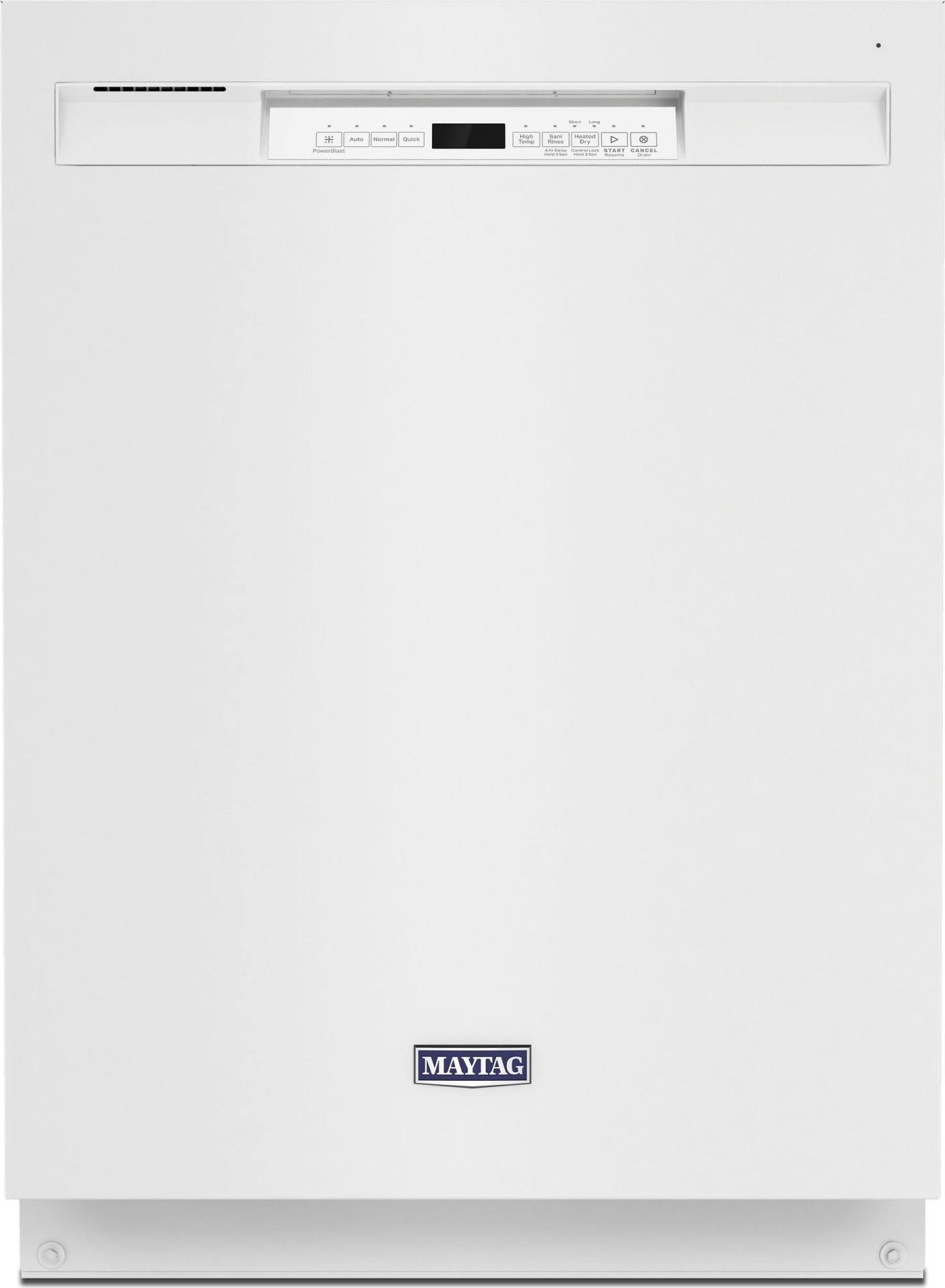f255424f6545d0062de8737c00c9c2ed0a8e65eb20ac430d3cfa4a33e327eecf.jpg Maytag Stainless Steel Tub Dishwasher with Dual Power Filtration White - Image 1