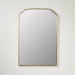 20"x30" Romantic Arch Aluminum Wall Mirror Brass - Threshold Designed with Studio McGee