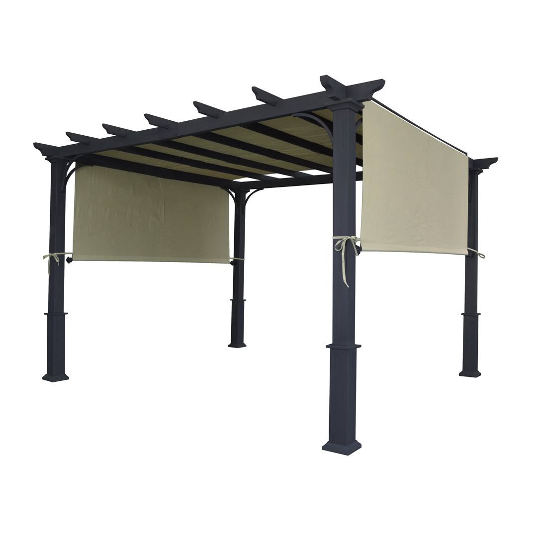 Apex Garden Replacement Pergola Canopy Top for 8' x 10' Pergola (Size: 194 inch x 88 inch), Beige