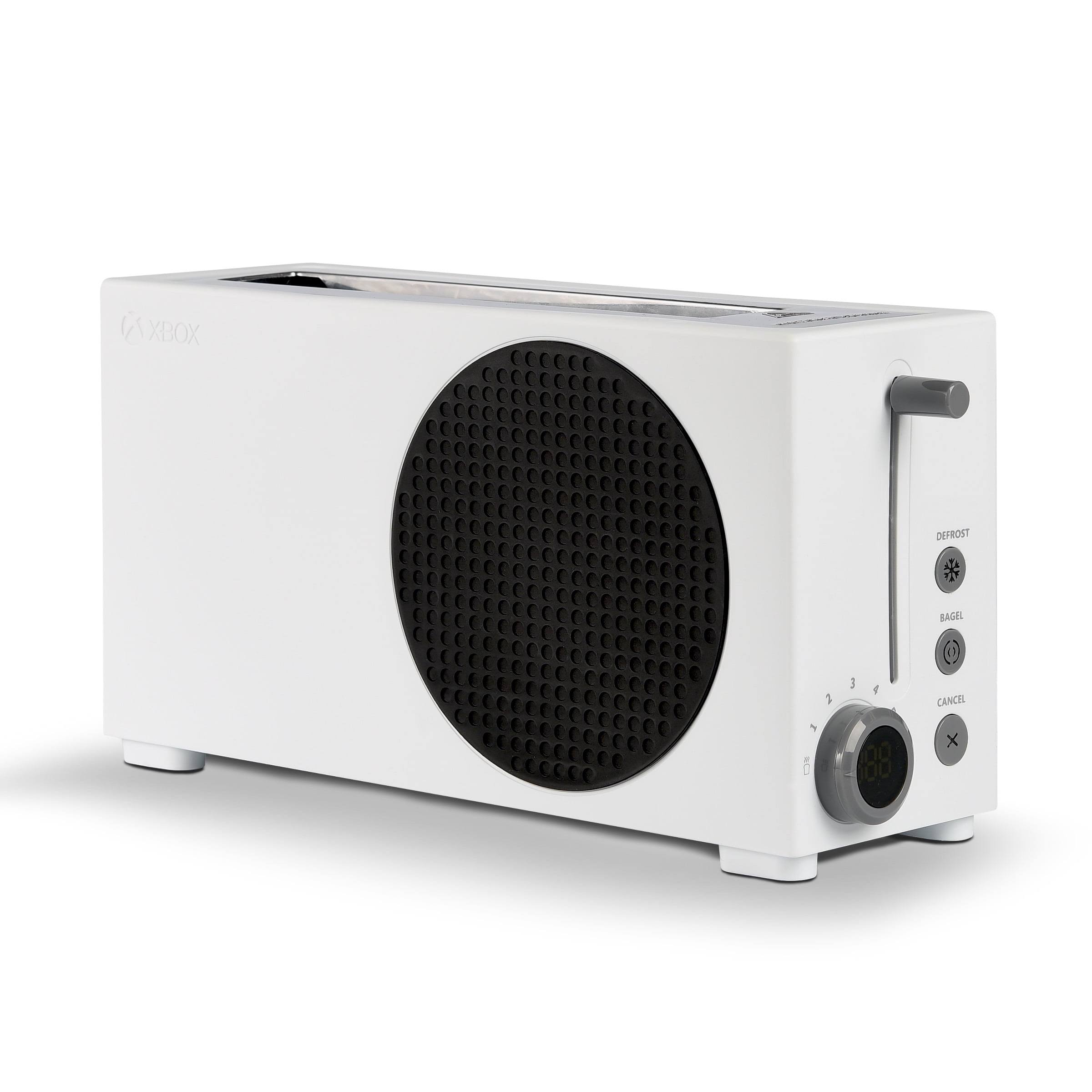 f2aee135c890120e8f752245f909e61cfaaecd0f59d0a7e068f23ccc74def252.jpg ?Xbox Series S Toaster 2 Slice Toaster with Wide Slot - Image 1