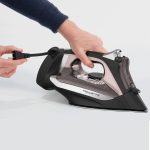 Rowenta DW2459 Access Steam Iron with Retractable Cord and Stainless Steel Soleplate Black