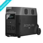 Ecoflow DELTA Pro Portable Solar Generator Power Station, for Outdoor Camping, Home Use, Emergency, Used, Certified Reconditioned