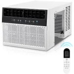 AECOJOY 12000 BTU Window Air Conditioner, Energy-Saving Window AC Unit, Cools up to 350 Sq. Ft.