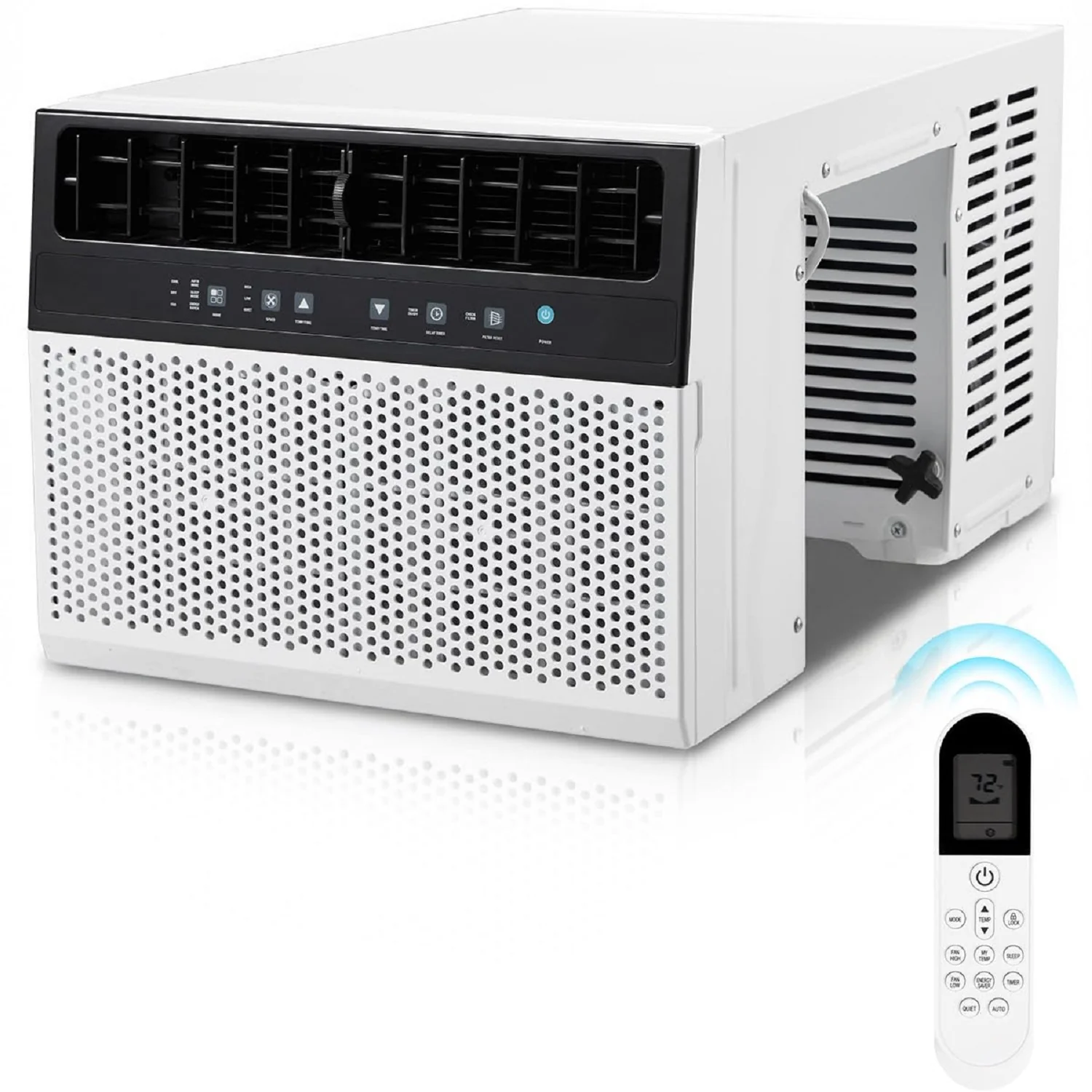 f30361807762137ade28a9e59e48b362726ec209b2c3dced968c282fa6db032c.webp AECOJOY 10000 BTU Window Air Conditioner, Energy-Saving Window AC Unit, Cools up to 250 Sq. Ft. - Image 1