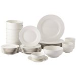Food Network 40 Pc. Dinnerware Set, White, 40 Pcs 8