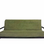 Octorose Full Size Bonded Classic Soft Micro Suede Futon Cover ( Sage Green)
