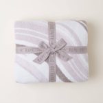 Barefoot Dreams CozyChic Marbled Blanket - Sand Multi
