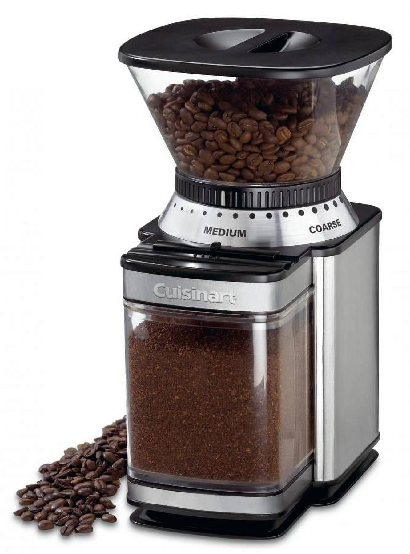f32f144334aeb27cafbb5693fb4e2dc8c3cd55d7e3c091558a879cb771ab3271.jpg Cuisinart Black/Silver Stainless Steel 8 oz Coffee Grinder - Image 1