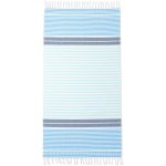 Lands' End Turkish Cotton Beach Towel, Dark Blue, BEACHTOWEL