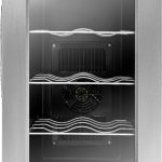 Insignia - 8-Bottle Wine Cooler - Stainless Steel