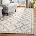 August Grove Littell Hand-Hooked Wool Green Area Rug Size: Rectangle 3'9 inch x 5'9 inch