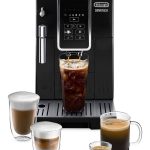 De��Longhi ÿ Dinamica Espresso Machine with 15 Bars of Pressure and Milk Frother ÿ Black/Stainless