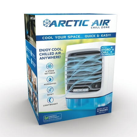 f4583b0d93a4eddf498b5f439b7ef4ced12d592dc3aae521be346db09b69820f.jpg Arctic Air Chill Zone Evaporative Air Cooler, Portable Cooler with 4 Fan Speeds, LED Night Light, Size: One Size - Image 1