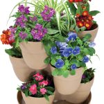 Emsco Group 2380-1 Bloomers 3-Tier Flower Tower, Sand