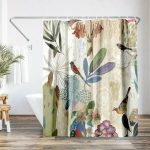 Americanflat Where The Passion Flower Grows I by Pi Creative Art Shower Curtain
