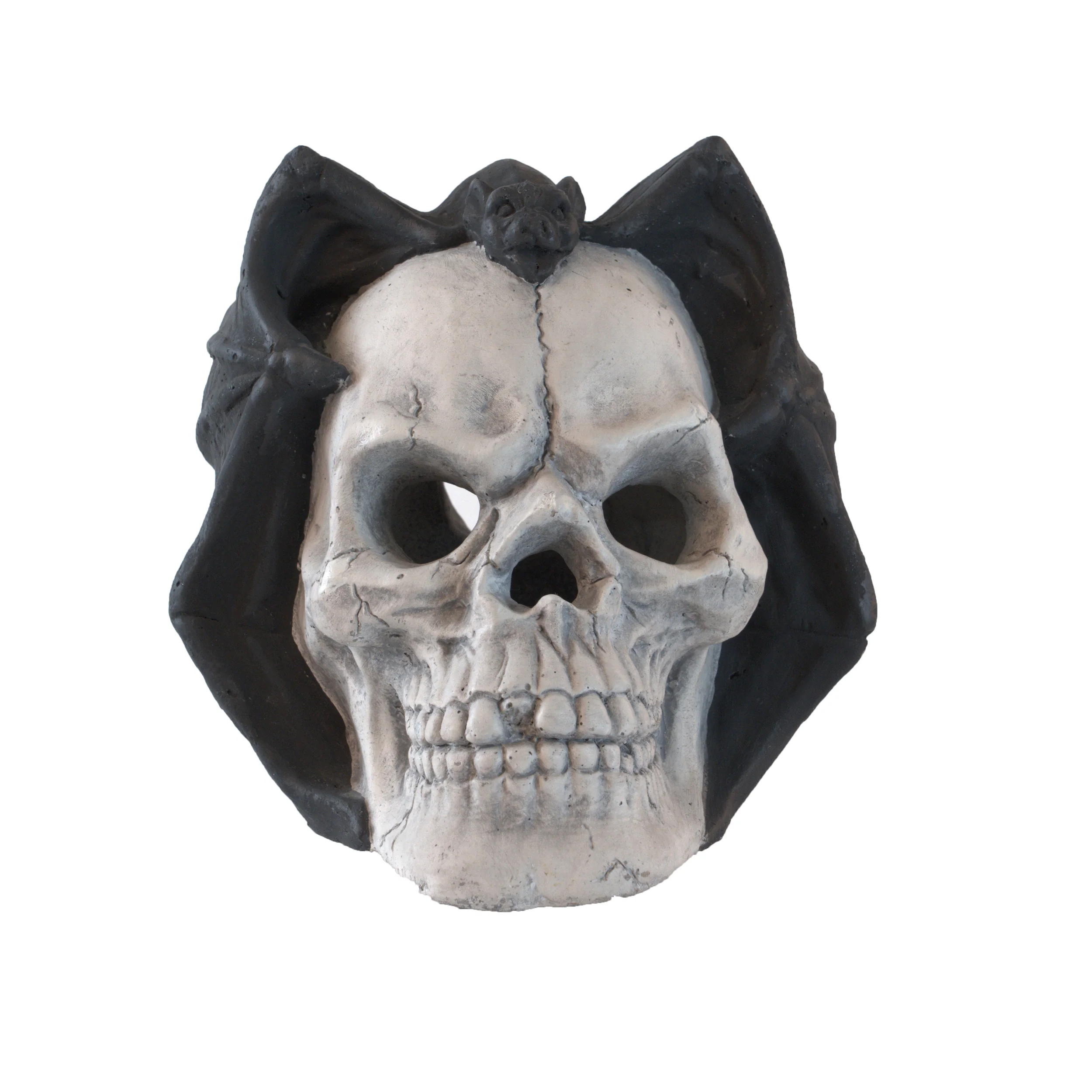 f4fe894cbe7f90ffbca5565564543e63751c2c5f92de49bfbf34a84c258a69f4.webp AECOJOY Fire Pit Demon Skull Gas Log for Ventless & Vent Free, Halloween Decor - Image 1