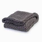 Bearaby Cotton Napper Weighted Knit Blanket Asteroid