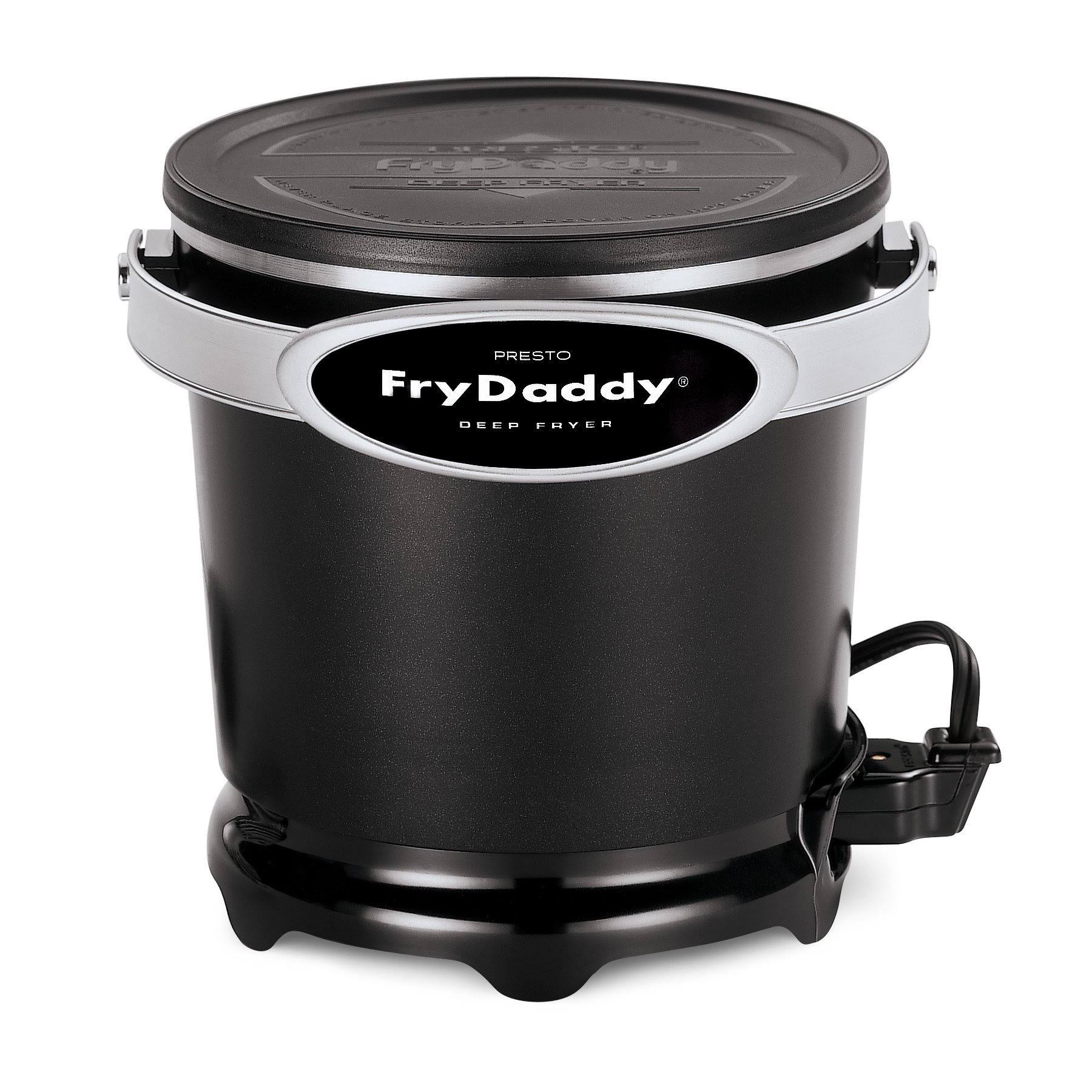 f52515a81d4ba23daef4050842467388069528c00d9ff6da35ddb0edf36289ca.jpg Presto - 05420 - FryDaddy Electric Deep Fryer - Black - Image 1