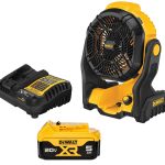 DeWalt Indoor or Outdoor Yellow Jobsite Fan | DCE512P1