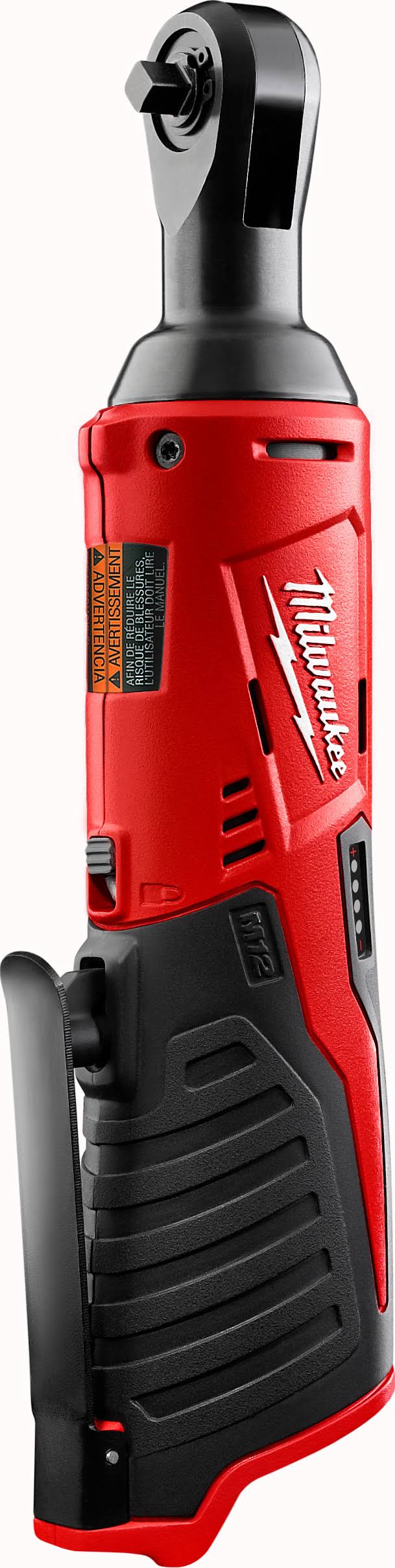 f5644133ff285697993906b87a4ff220f5ab7a76c7783b5269a13997175ddee4.jpg Milwaukee Tool 2456-20 M12 Cordless 1/4" Ratchet - Image 1