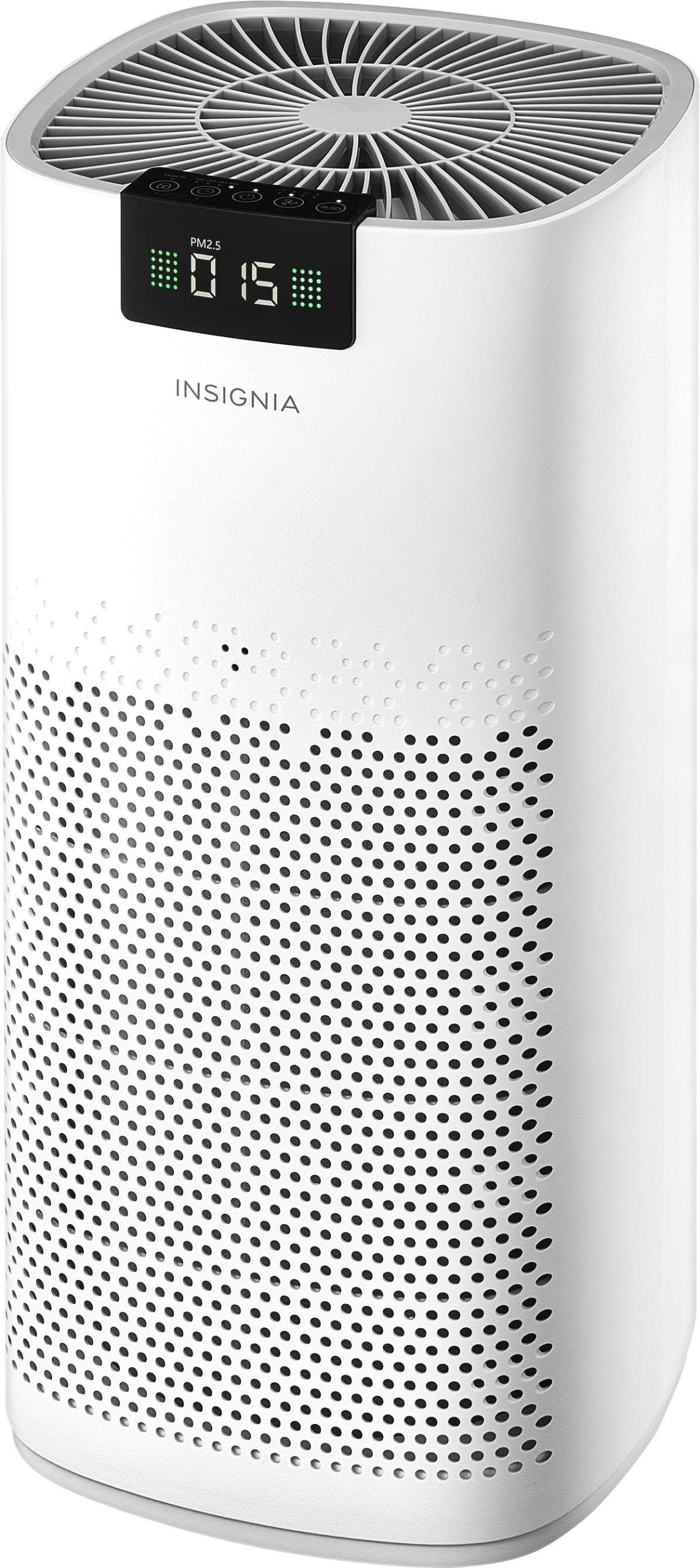 f56d261bca066af45629278b2f38a64ebfa1628ab84d44831531b92cc16881b7.jpg Insignia - 375 Sq. ft. HEPA Air Purifier - White - Image 1
