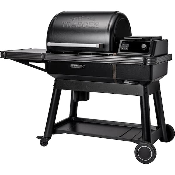 f5833ba27a7d2bca9a3dc94b6f44a560e579f8cb443d85750d13edc22bc6a725.jpg Ironwood Wi-Fi Pellet Grill and Smoker in Black - Image 1