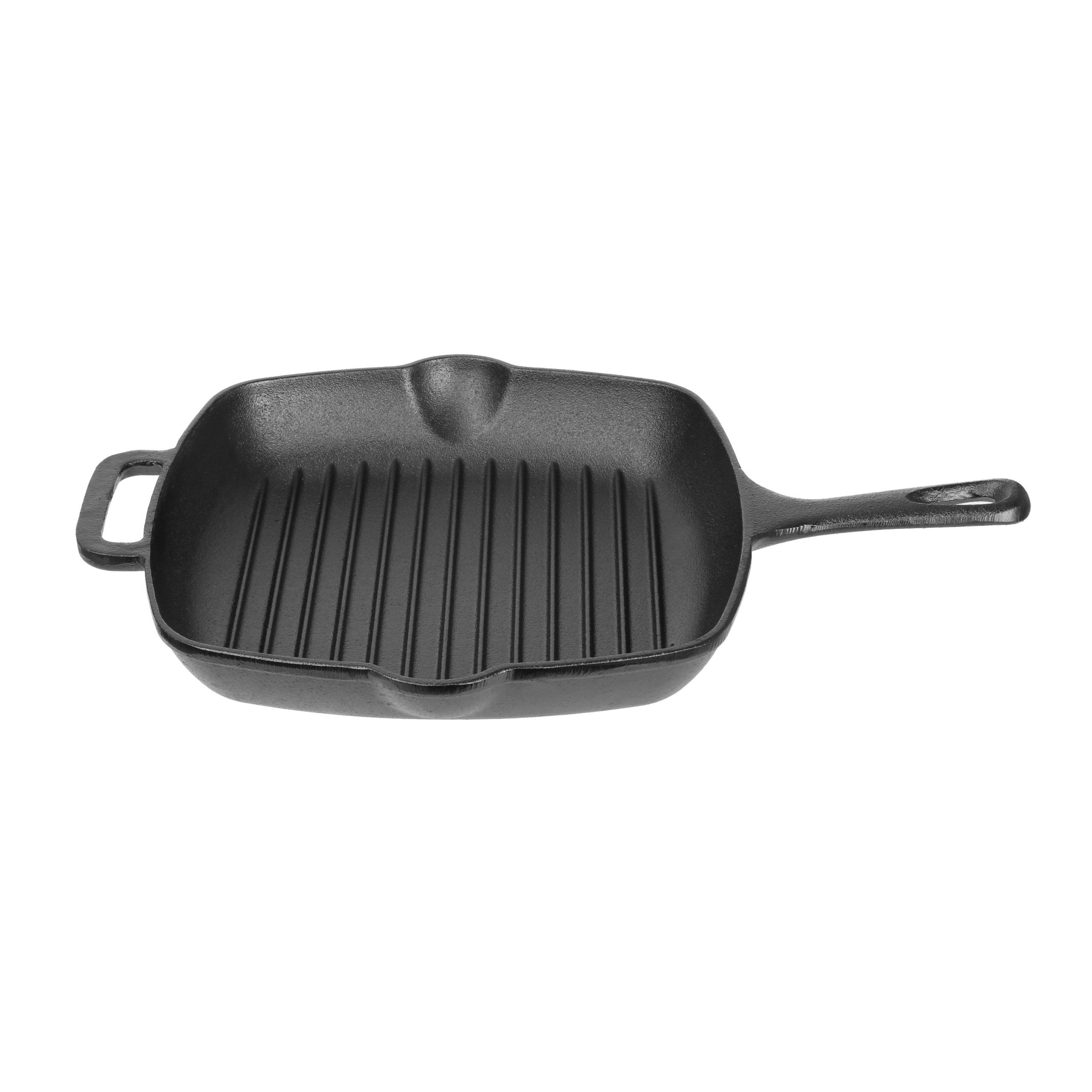 f59d67387023feff2b6b773d8a1d13083ac12b9c7b2ef7ec2ff33060e2d8bda3.jpg Mainstays Cast Iron 10 inch Skillet, Black - Image 1
