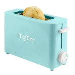 MyMini Single Slice Toaster, Aqua Mwsst1aq, Blue