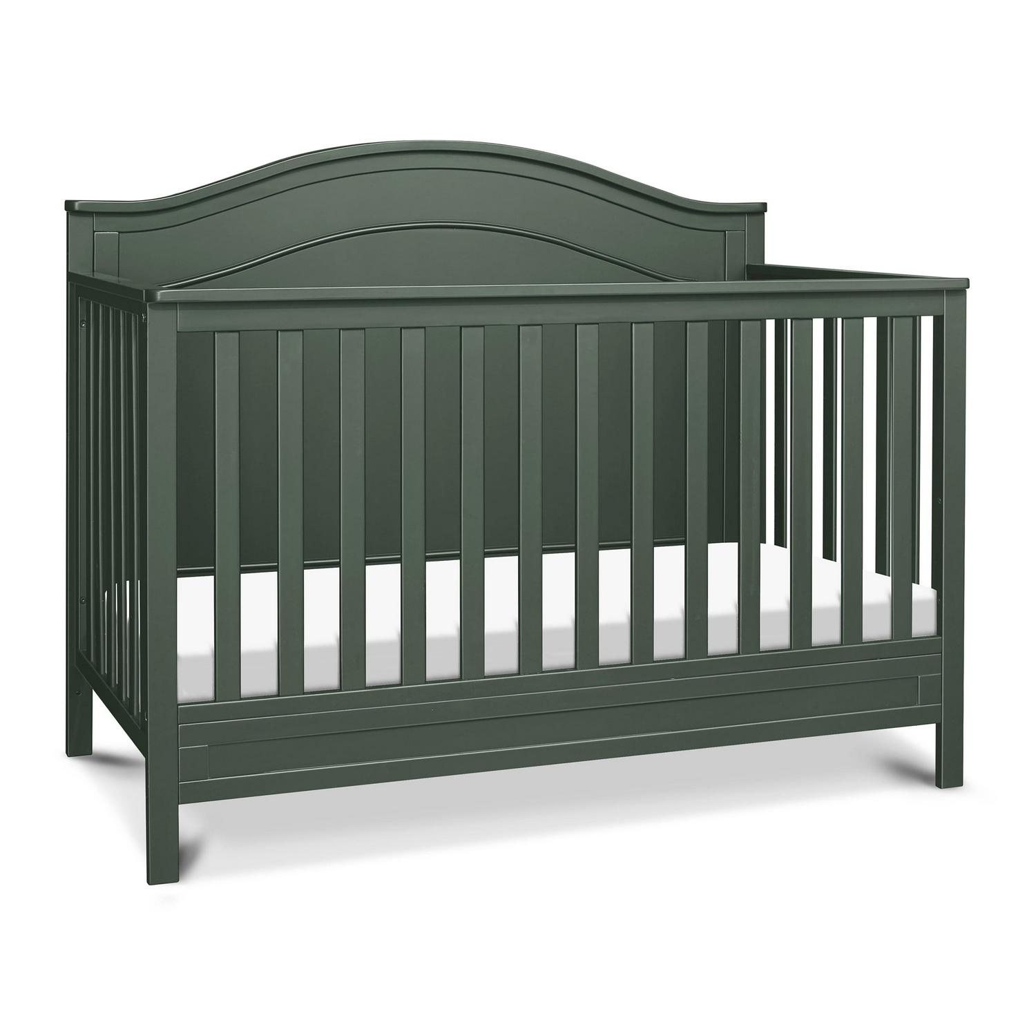 f61af3027815db7b2d73d8fe852a3d7397371b116ab5b17aeea3c26a4cabbc26.jpg Davinci Charlie 4 - in - 1 Convertible Crib. Greenguard Gold Certified. Forest Green - Image 1