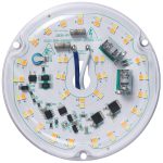 Ledytech 3.93'' LED Retrofit Light Kit for Ceiling Flush Light Ceiling Fan Light Replacement Panel PCB 18W Color Temperature Adjustable 3000K 4500K