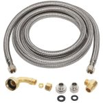 Everbilt 3/8 in. x 3/8 in. x 96 in. Stainless Steel Universal Dishwasher Supply