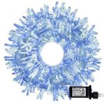 kemooie 500 LED Outdoor Fairy String Lights, 164ft 8 Lighting Mode Plug in String Waterproof Extra Long Light, for Outdoor Birthday Christmas Wedding