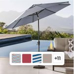Member's Mark Premium 10ft Market Umbrella Shale