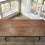 Covers for The Home Deluxe Elastic Edged Flannel Backed Vinyl Fitted Table Cover -Woodgrain - Oak - Banquet - ' x 30"