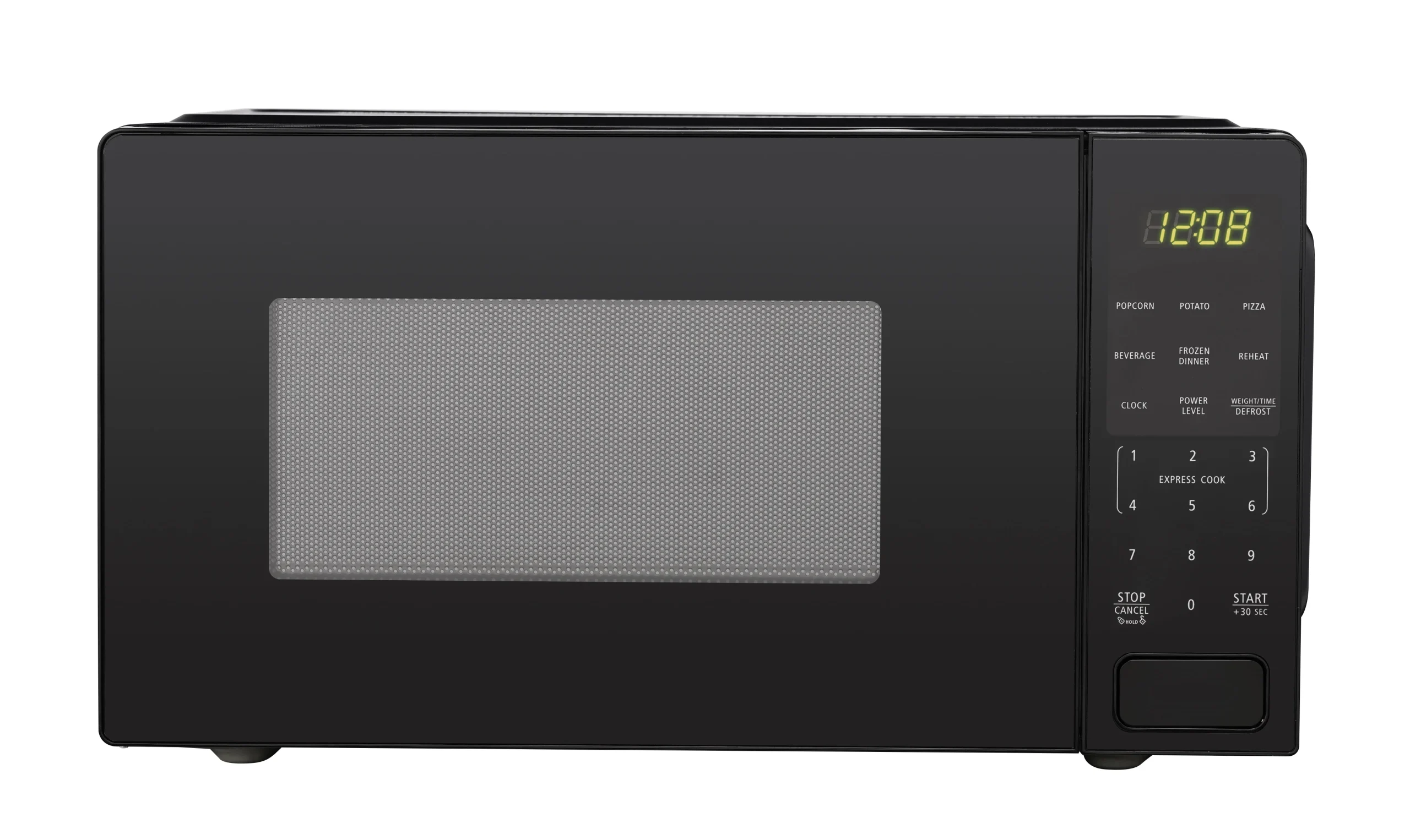 f705c30c61b9c4419b7c61dcfa3a23cf0e901219be1c7939f4164ad0271f34a5.webp Mainstays 1.1 Cu. Ft. Countertop Microwave Oven, 1000 Watts, Black, New - Image 1