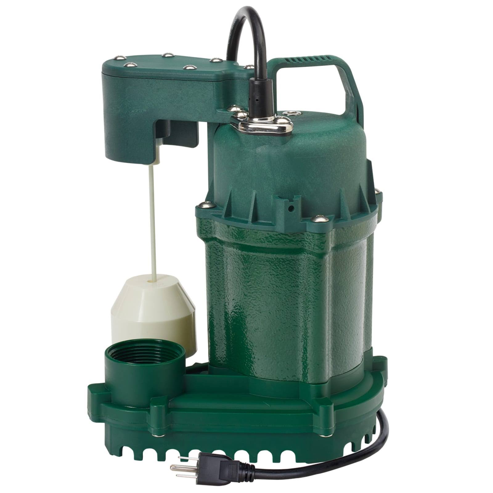 f73c921003ac5ef6b501fa16b5c852d7f5e7f8b880301ea46ea9e59e7feefaa9.jpg Zoeller 1/3 HP Cast Iron Submersible Sump Pump - Image 1