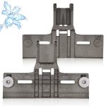 Upgraded W10350375 Dishwasher Top Rack Parts (2 Pack) Replacement for Kenmore Whirlpool Dishwasher Parts WDT750SAHZ0 WDT730PAHZ0 Upper Rack Parts