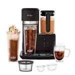 Mr. Coffee Frappe Single-Serve Iced and Hot Coffee Maker/Blender - BLACK.