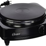 Oster Ckstsb100-b-2np Solid Single Burner with Adjustable Temperature Control Black