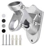 Haoridul Flag Holder, Flag Bracket, Heavy Duty House Flag Pole Holder Bracket, Aluminum Mount - Stainless Steel Hardware - Strong and Rust Proof - 1"