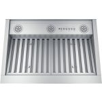 GE 30" Stainless Steel Designer Custom Hood Insert
