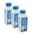 Glisten Dishwasher Cleaner & Disinfectant, Removes Limescale, Rust, Grease and Buildup, All-Natural, Fresh Lemon, Pack of 6