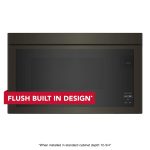 KitchenAid Over-The-Range Microwave with Flush Built-In Design