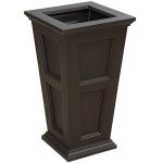 Mayne Fairfield Tall Planter - Espresso