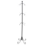 Haute Decor Adapt Adjustable Christmas Stocking Tree Stand - Black - Up to 12 Hooks