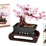 Lombee Cherry Blossom Tree Building SetsArtificial Sakura Flowers Building ToysGift for Home Decor and Office Art
